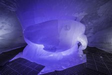 Grotte de glace, les 2 alpes,